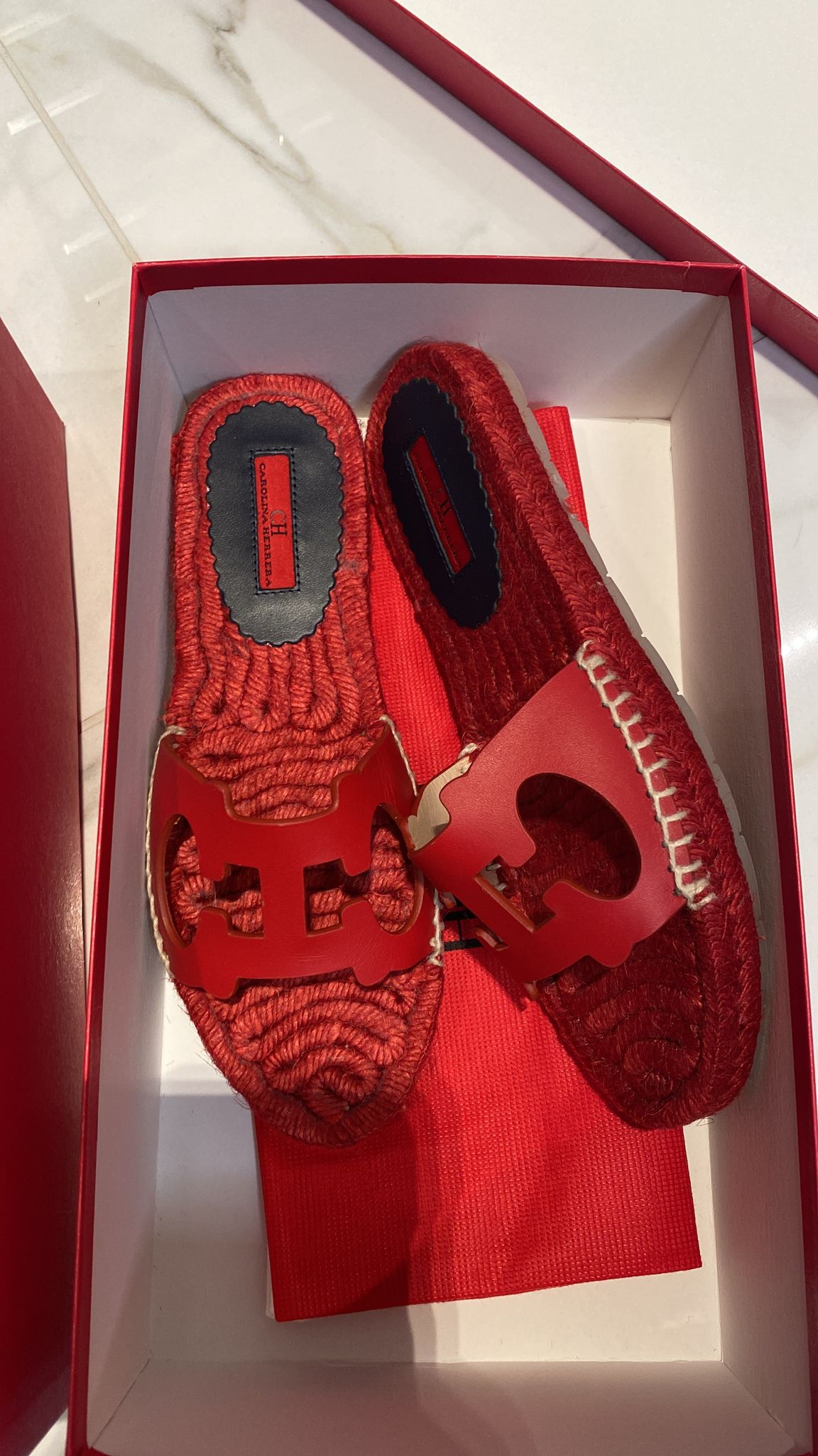 Carolina Herrera sandalias/ alpargatas - Imagen 3