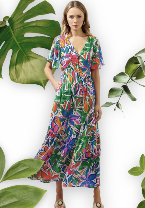 Alternative view of Vestido Ramiado