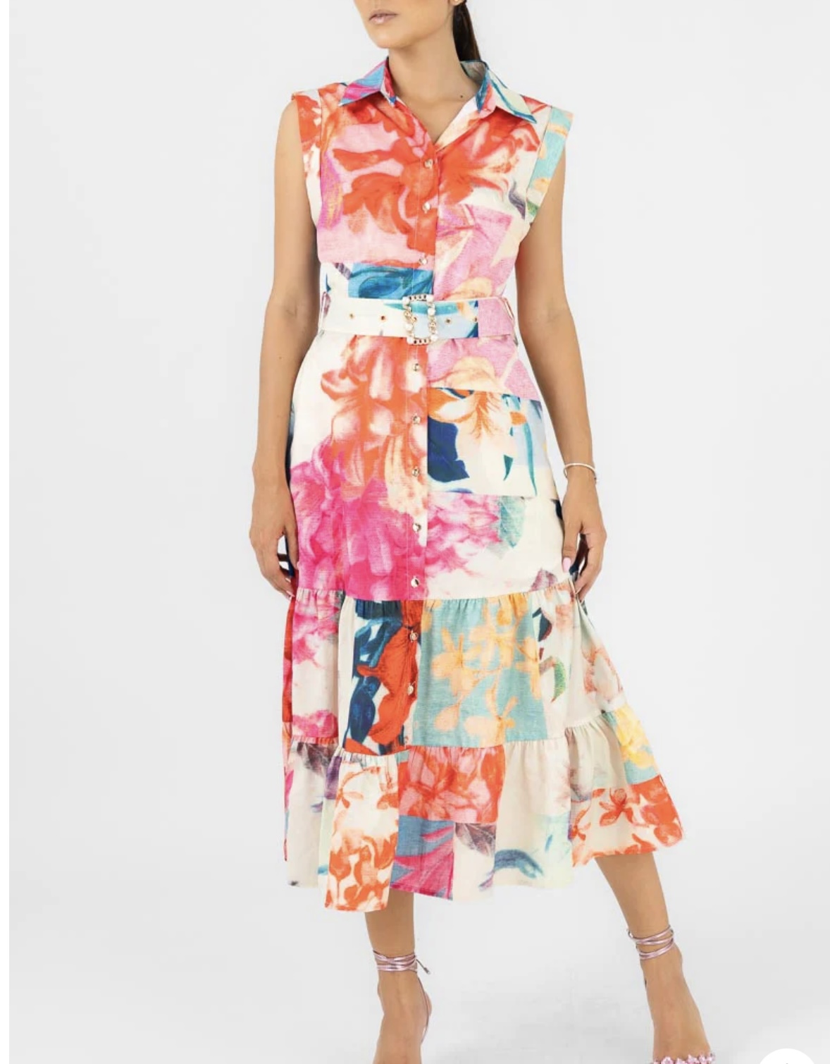 Vestido multicolor un encanto - Imagen 4
