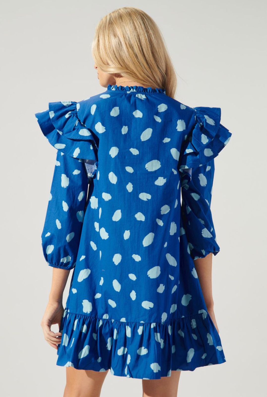 Blue Skies Poplin Mini Dress - Imagen 5
