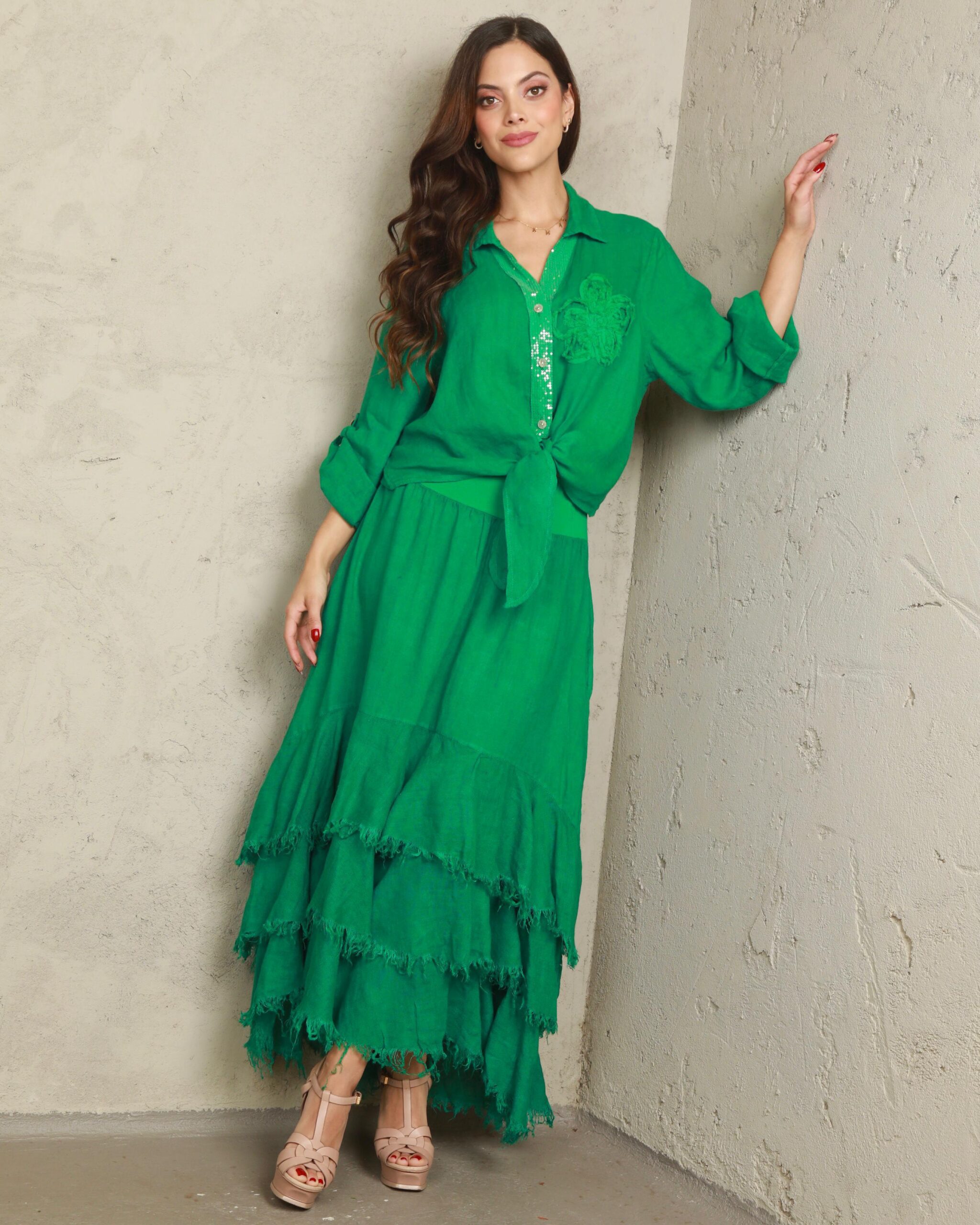 Leticia Set 100% Lino - Imagen 2